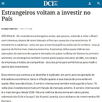 Estrangeiros voltam a investir no Pas